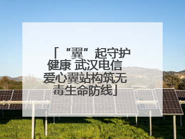 “翼”起守护健康 武汉电信爱心翼站构筑无毒生命防线