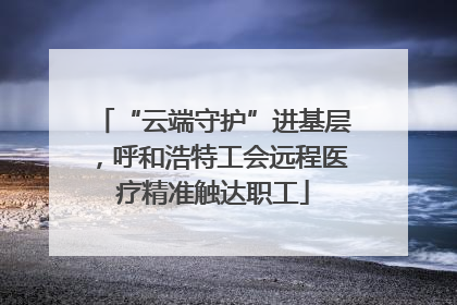 “云端守护”进基层，呼和浩特工会远程医疗精准触达职工