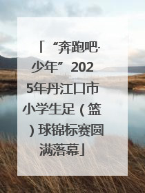 “奔跑吧·少年”2025年丹江口市小学生足（篮）球锦标赛圆满落幕