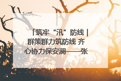 筑牢“汛”防线｜群策群力筑防线 齐心协力保安澜——张家界高新区上下众志成城迎战汛情