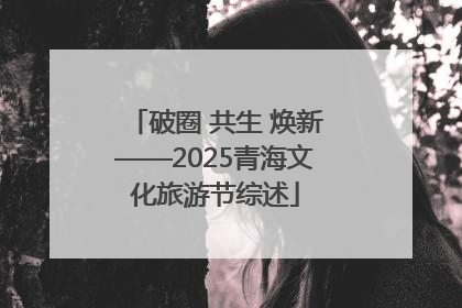 破圈 共生 焕新——2025青海文化旅游节综述