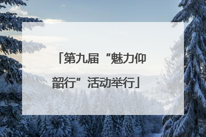 第九届“魅力仰韶行”活动举行