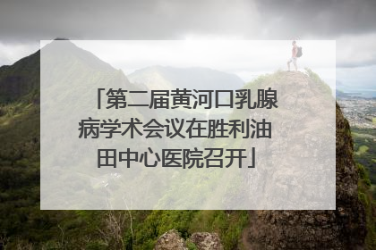 第二届黄河口乳腺病学术会议在胜利油田中心医院召开