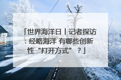 世界海洋日丨记者探访：经略海洋 有哪些创新性“打开方式”？