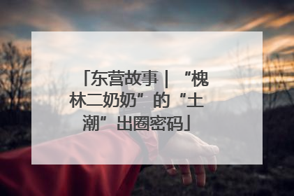 东营故事｜“槐林二奶奶”的“土潮”出圈密码