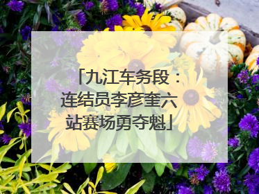 九江车务段：连结员李彦奎六站赛场勇夺魁