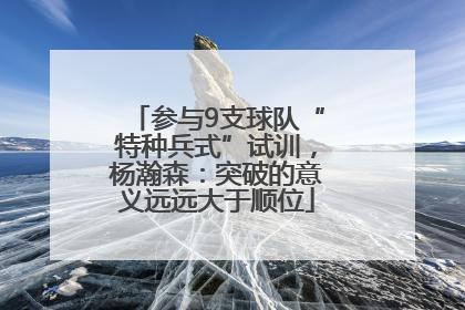 参与9支球队“特种兵式”试训，杨瀚森：突破的意义远远大于顺位