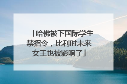 哈佛被下国际学生禁招令，比利时未来女王也被影响了