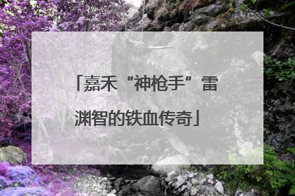嘉禾“神枪手”雷渊智的铁血传奇