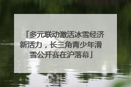 多元联动激活冰雪经济新活力，长三角青少年滑雪公开赛在沪落幕