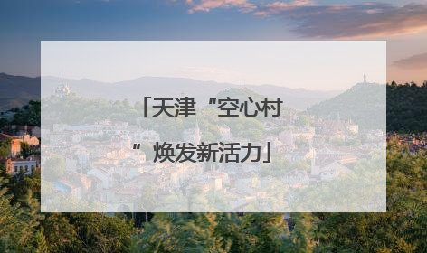 天津“空心村”焕发新活力