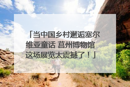 当中国乡村邂逅塞尔维亚童话 莒州博物馆这场展览太震撼了！
