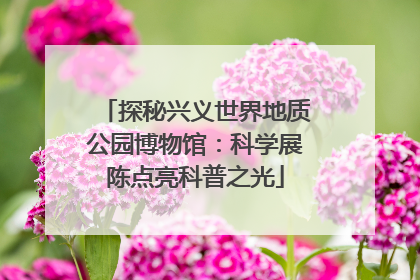 探秘兴义世界地质公园博物馆：科学展陈点亮科普之光