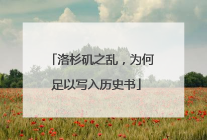 洛杉矶之乱，为何足以写入历史书