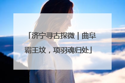 济宁寻古探微｜曲阜霸王坟，项羽魂归处