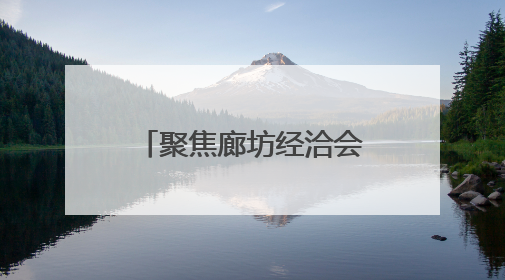 聚焦廊坊经洽会：6街16巷消费市集搭建沉浸式消费体验新场景