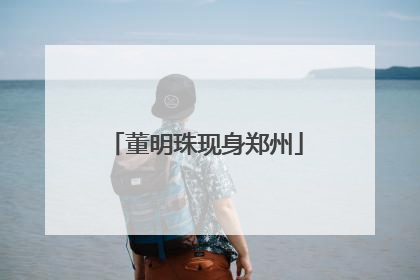董明珠现身郑州