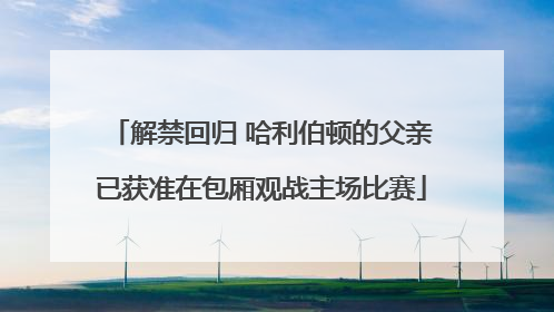 解禁回归 哈利伯顿的父亲已获准在包厢观战主场比赛
