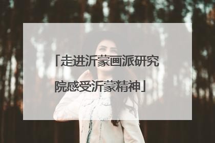 走进沂蒙画派研究院感受沂蒙精神