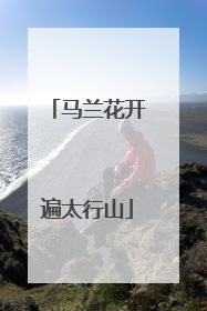 马兰花开遍太行山