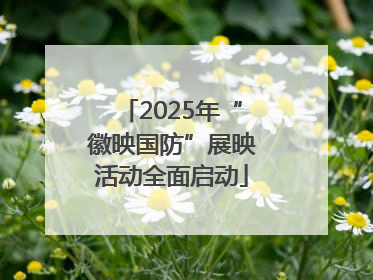 2025年“徽映国防”展映活动全面启动