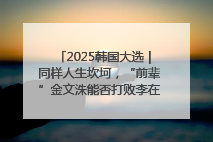 2025韩国大选｜同样人生坎坷，“前辈”金文洙能否打败李在明“逆风翻盘”？